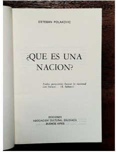 ¿QUÉ ES UNA NACIÓN? 2