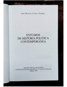 ESTUDIOS DE HISTORIA POLÍTICA CONTEMPORÁNEA 2