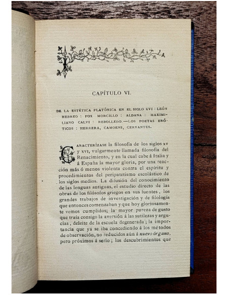 HISTORIA DE LAS IDEAS ESTÉTICAS EN ESPAÑA . TOMO II (VOLUMEN PRIMERO). SIGLOS XVI Y XVII