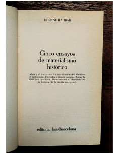 CINCO ENSAYOS DE MATERIALISMO HISTÓRICO 2