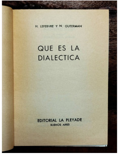 ¿QUÉ ES LA DIALÉCTICA? 2