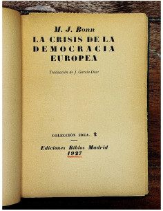 LA CRISIS DE LA DEMOCRACIA EUROPEA 2