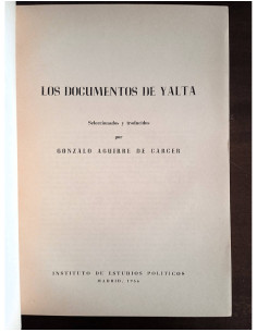 LOS DOCUMENTOS DE YALTA 2