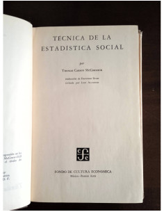 TÉCNICA DE LA ESTADÍSTICA SOCIAL 2