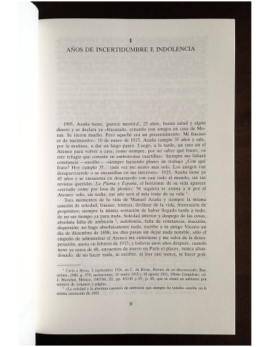 MANUEL AZAÑA. UNA BIOGRAFÍA POLÍTICA