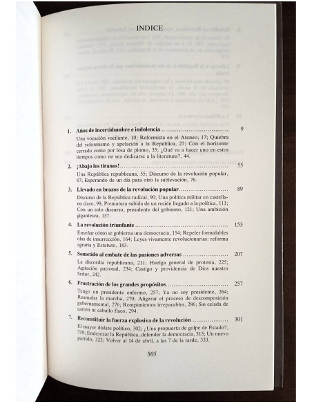 MANUEL AZAÑA. UNA BIOGRAFÍA POLÍTICA