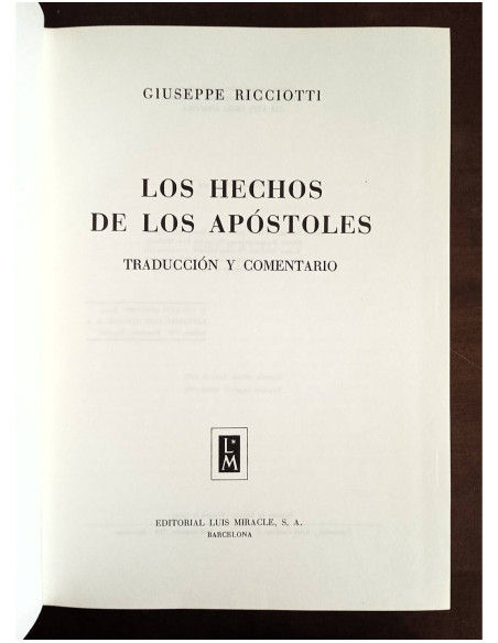LOS HECHOS DE LOS APÓSTOLES