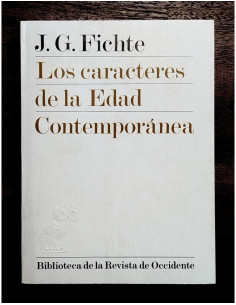 LOS CARACTERES DE LA EDAD CONTEMPORÁNEA