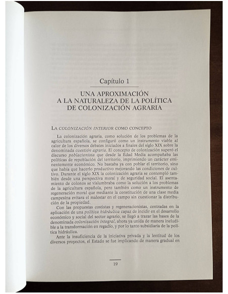 COLONOS, PERITOS Y MAYORALES: INTERVENCIÓN ESTATAL Y TRANSFORMACIÓN AGRARIA EN VALMUEL Y PUIGMORENO (TERUEL, 1951 - 1971)