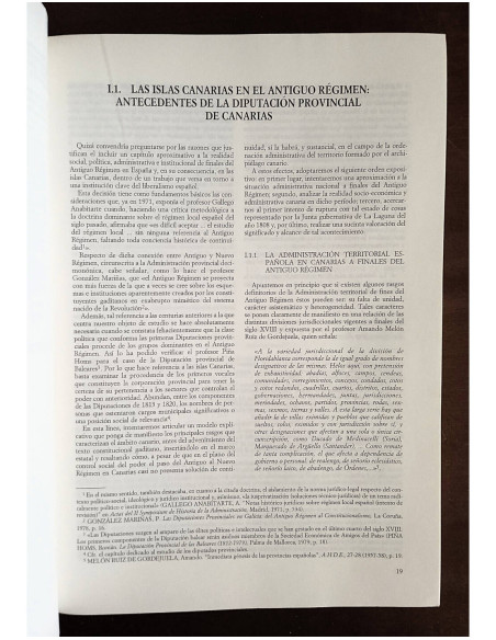 EL ORIGEN DE LA AUTONOMÍA CANARIA. HISTORIA DE UNA DIPUTACIÓN PROVINCIAL (1813 - 1925)