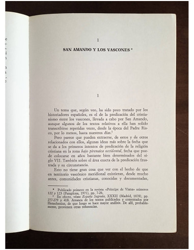SONDEOS HISTÓRICOS (ESTUDIOS VASCOS VIII)