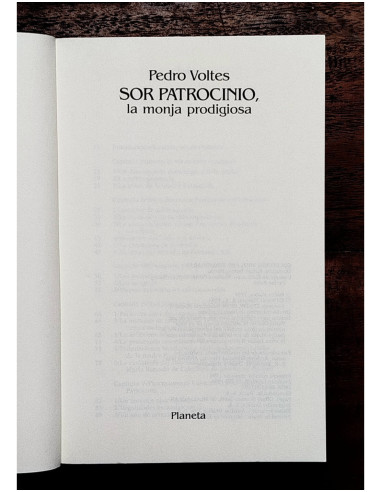 SOR PATROCINIO: LA MONJA PRODIGIOSA