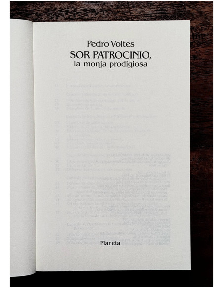 SOR PATROCINIO: LA MONJA PRODIGIOSA