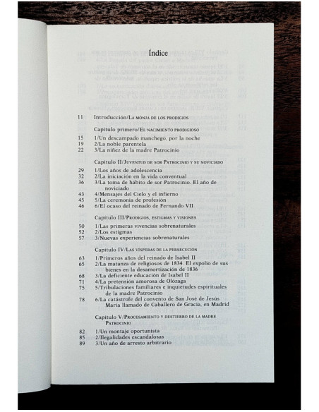 SOR PATROCINIO: LA MONJA PRODIGIOSA
