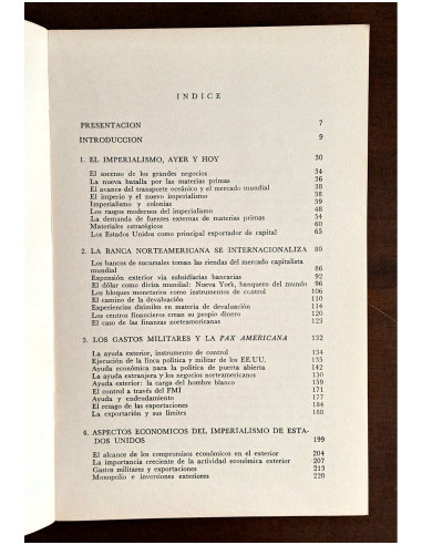 LA ERA DEL IMPERIALISMO. POLÍTICA ECONÓMICA INTERNACIONAL DE ESTADOS UNIDOS