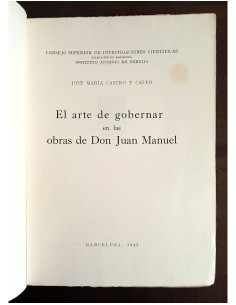 EL ARTE DE GOBERNAR EN LAS OBRAS DE DON JUAN MANUEL 2