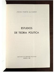 ESTUDIOS DE TEORÍA POLÍTICA 2