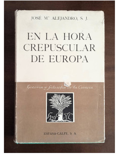EN LA HORA CREPUSCULAR DE EUROPA