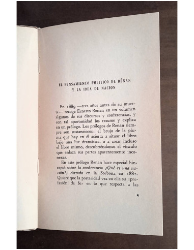 ¿QUÉ ES UNA NACIÓN?