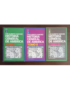 HISTORIA GENERAL DE AMÉRICA. 3 TOMOS