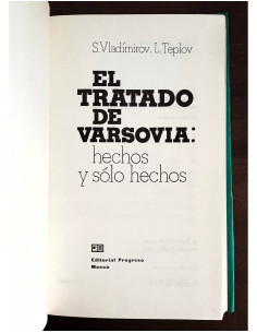 EL TRATADO DE VARSOVIA: HECHOS Y SOLO HECHOS 2