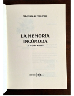LA MEMORIA INQUIETA. LOS ABOGADOS DE ATOCHA 2