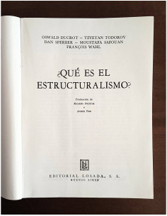 ¿QUÉ ES EL ESTRUCTURALISMO? 2