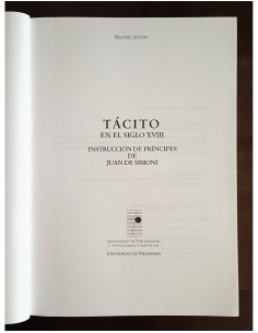 TÁCITO EN EL SIGLO XVII: INSTRUCCIÓN DE PRÍNCIPES DE JUAN SIMONI 2