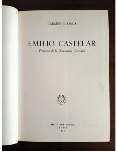EMILIO CASTELAR: PRECURSOR DE LA DEMOCRACIA CRISTIANA 2