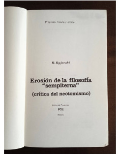 EROSIÓN DE LA FILOSOFÍA “SEMPITERNA” 2