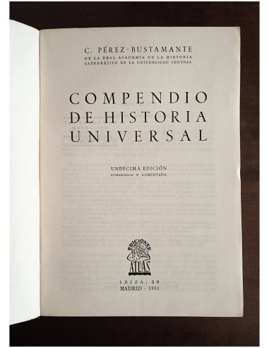 COMPENDIO DE HISTORIA UNIVERSAL