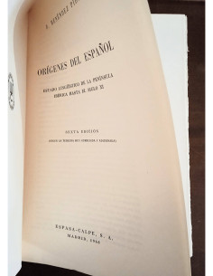 ORÍGENES DEL ESPAÑOL: ESTADO LINGÜÍSTICO DE LA PENÍNSULA IBÉRICA HASTA EL SIGLO XI 2