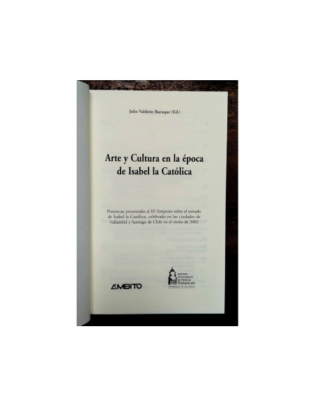 ARTE Y CULTURA EN LA ÉPOCA DE ISABEL LA CATÓLICA