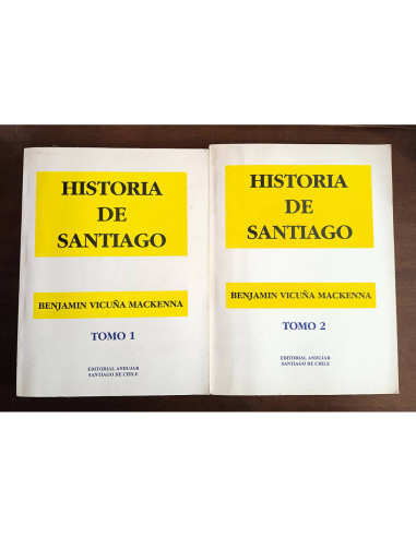 HISTORIA DE SANTIAGO. 2 TOMOS
