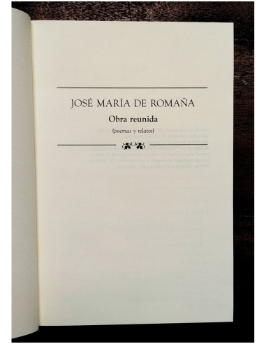 OBRA REUNIDA: POEMAS Y RELATOS