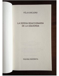 LA DERIVA REACCIONARIA DE LA IZQUIERDA 2