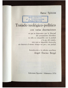 TRATADO TEOLÓGICO POLÍTICO 2