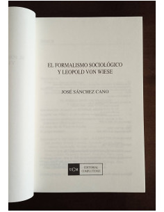 EL FORMALISMO SOCIOLÓGICO Y LEOPOLD VON WIESE 2