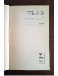 TEORÍA CRÍTICA Y SOCIOLOGÍA 2