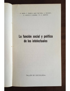 LA FUNCIÓN SOCIAL Y POLÍTICA DE LOS INTELECTUALES 2