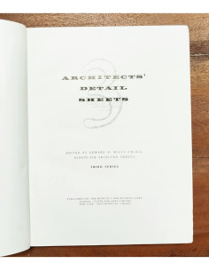 ARCHITECTS’ DETAILS SHEETS 3 2