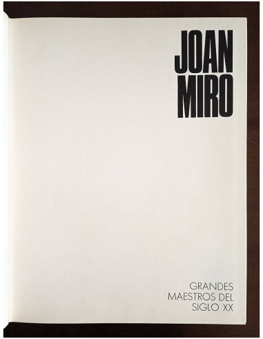 JOAN MIRÓ
