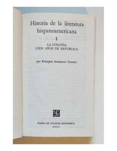 HISTORIA DE LA LITERATURA HISPANOAMERICANA 2