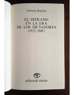 EL VATICANO EN LA ERA DE LOS DICTADORES 2