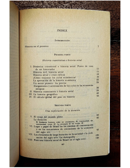 HISTORIA CUANTITATIVA, HISTORIA SERIAL
