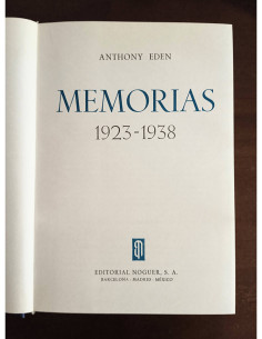 EDEN: MEMORIAS 1923 - 1957. 3 TOMOS 2