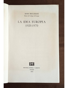 LA IDEA EUROPEA 1920-1970 2