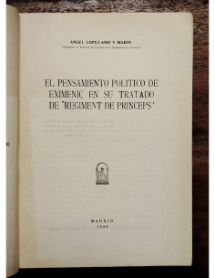EL PENSAMIENTO POLÍTICO DE EXIMENIÇ EN SU TRATADO DE REGIMENT DE PRINCEPS 2