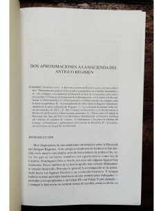 DOS APROXIMACIONES A LA HACIENDA DEL ANTIGUO RÉGIMEN 2