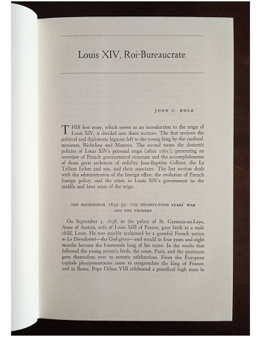 LOUIS XIV AND THE CRAFT OF KINGSHIP
